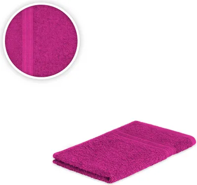 Produktbild von Gästehandtuch 30 x 50 cm 500g/m²  Pink Hohe Qualität Neu/OVP
