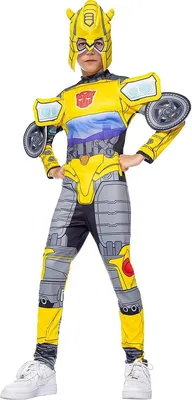 Produktbild von Transformers – Bumblebee Kostüm für Kinder Kindergröße: 140-152