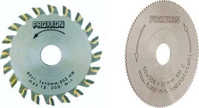 Image de Lames de scie circulaire revêtues de métal renforcé - PROXXON - 28017