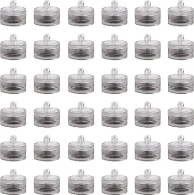 Produktbild von 36er-Packung LED-Tauchleuchten, Poolleuchten, flammenlose LED-Leuchten für Hochzeiten, Partys und Valentinstag