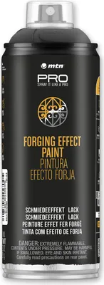 Produktbild von Sprühlack | MTN PRO | Rostschutz | Schmiedeeffekt | Schwarz | 400ml