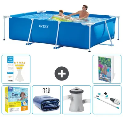 Obrázok produktu pre Obdĺžnikový bazén s rámom – 260x160x65 cm – 5-dielny, model S39
