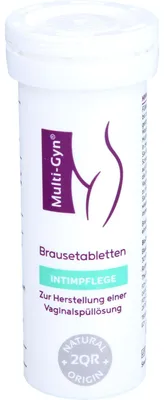 Produktbild von Multi-Gyn Brausetabletten Intimpflege, 10 St. Tabletten