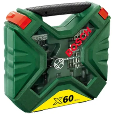 Produktbild von X-Line Classic Bohrer- und Schrauber-Set, 60-teilig