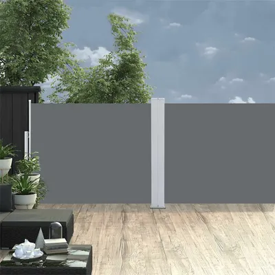 Immagine prodotto di Maison Exclusive - Tenda da sole laterale estensibile 140x1200 cm, antracite