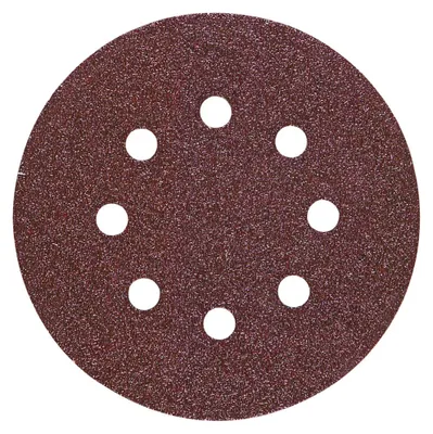 Produktbild von HiKOKI 10 Haftschleifblätter 125 mm P120, Rot (1Stk.)