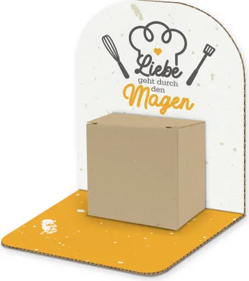 Produktbild von itenga Geldgeschenkverpackung Basic Liebe I Aufsteller Würfel (Motiv 139)