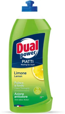 Produktbild von Piatti Limone Geschirrspülmittel 1L - Dual Power