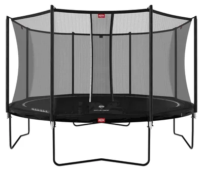 Produktbild von BERG Trampolin Favorit Regular 430 + Sicherheitsnetz Comfort Schwarz