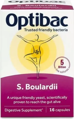 Obrázek produktu pro Saccharomyces Boulardii (Probiotika při průjmu) 16 kapslí