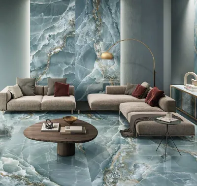 Produktbild von CASA39 Fliesen Onyxoptik Grün 120x120 cm Emil Ceramica Onyx