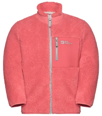 Produktbild von Fleece für Kinder Jack Wolfskin Ice Curl FW 2025-Koralle-164