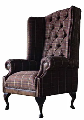 Produktbild von Chesterfield Design Sofa Sessel Couch Polster Ohrensessel 1 Sitzer
