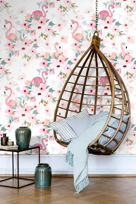 Produktbild von Coloray Fototapete 416x254 cm Vlies-Fototapete - Flamingo Tiere Flamingos Vögel