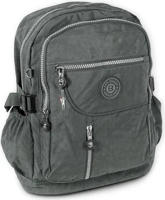 Produktbild von Bag Street Nylon Rucksack Sporttasche grau 30x18x38 D2OTJ604K