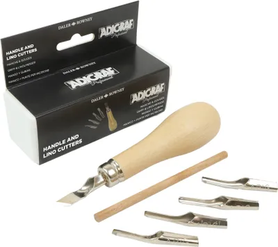Obrázek produktu pro Daler Rowney Adigraf Sada rydel na lino 5 ks