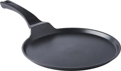 Image de Mastrad Crêpière, Poêle à crêpes, Aluminium, Noir, 28 cm, F63389