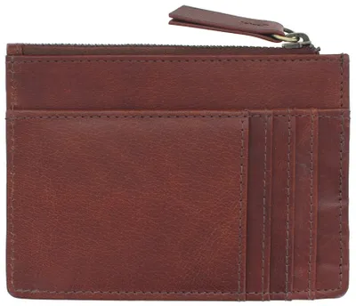 Produktbild von Leder Karten- und Münzhalter mit RFID-Schutz