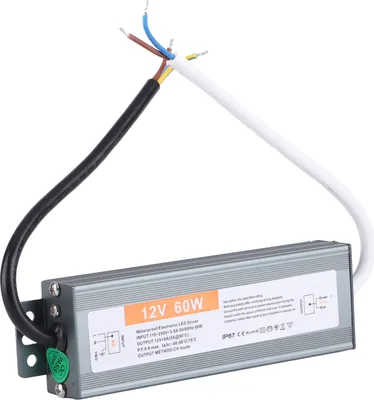 Produktbild von 60W Ultradünne wasserdichte Stromversorgung LED-Netzteiltreiber AC110250V (50/60HZ)(DC12V )
