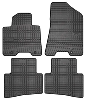 Zdjęcie produktu dla Dywaniki gumowe do Kia Sportage IV 2015-2018 (SUV) – 4 szt., czarne, dopasowane – Wielganizator SolidPRO