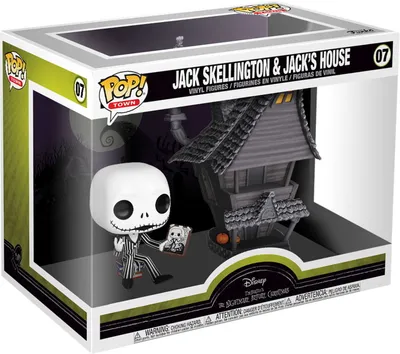 Produktbild von Nightmare Before Christmas - Jack Skellington & Jack's House 07 - Funko Pop! - V