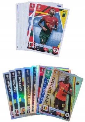 Produktbild von Euro 2024 Topps Match Attax Football Cards – Euro 2024 Set Of 30 Cards!