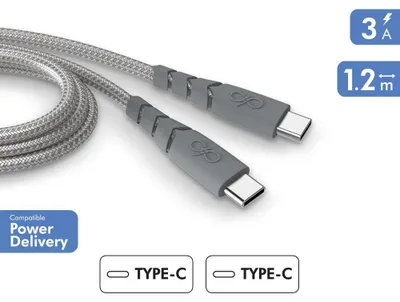 Image de Câble Ultra-Renforcé USB C / USB C 3A 1.