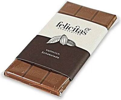Produktbild von Tafelschokolade "Vollmilch" von der Confiserie Felicitas (100 g)