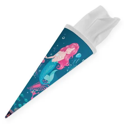 Produktbild von itenga Geschwister Schultüte 35cm Meerjungfrau