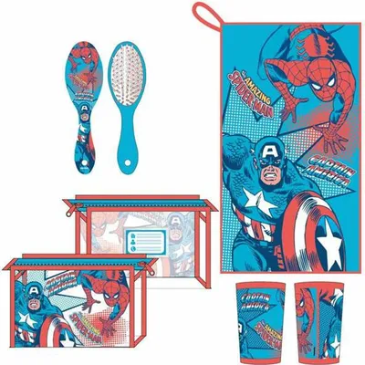 Produktbild von The Avengers Kinder-Reisetoiletten-Set 4-teilig