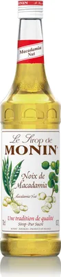 Produktbild von Monin Macadamianuss-Kaffeesirup 700 ml