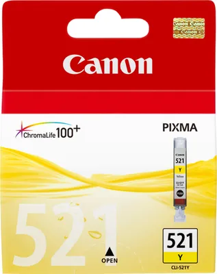 Zdjęcie produktu dla Canon 2936B001, Żółty, Tusz na bazie pigmentu, 1 szt., Jednopak