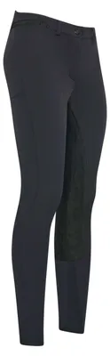 Produktbild von Euro-Star Damen Softshell Reithose Queen Diamond Full Grip schwarz, Größe:34
