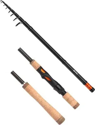 Productafbeelding van Shimano Fishing STC AX Mini Tele Spinhengel, bruin, 1.80 m / 3-14 g, bruin, 1.80 m