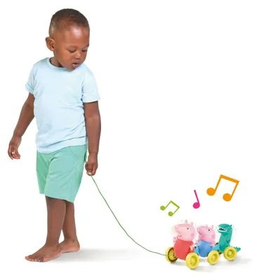 Produktbild von TOMY Peppa Pig Nachziehfamilie E73527