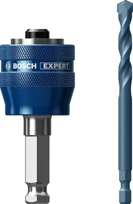 Produktbild von Bosch EXPERT Power Change Plus Adapter Lochsägenhalter mit Bohrer TCT 8,5x105mm