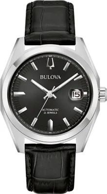 Bulova 96B435 Herrenuhr Automatik Surveyor Schwarz 1