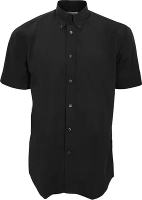Produktbild von Kustom Kit Workforce Herren Hemd, Kurzarm BC591 (2XL) (Schwarz)