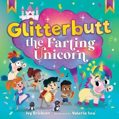 Immagine prodotto di Glitterbutt l'unicorno scorreggione