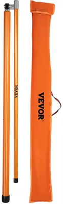 Productafbeelding van VEVOR Laadhoogtemeter, 20 inch, robuuste vrachtwagenhoogtemeter van glasvezel met verstelbare stang, niet-geleidende vrachtwagenhoogtemeter met draagtas, meetlint voor vrachtwagens, autotransporters