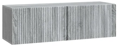Immagine prodotto di vidaXL Mobile TV da parete Sonoma grigio 98 x 31 x 30 cm