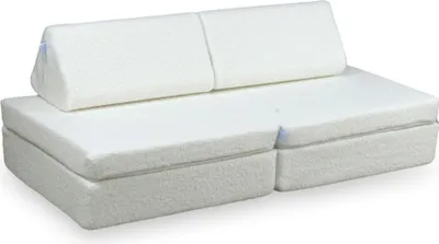 Produktbild von Montessori Mini-Spielbank Standard – Bouclé Weiß