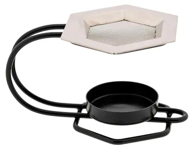 Produktbild von Siebgefäß mit Messingnetz Eisen 13 cm Räucherstövchen