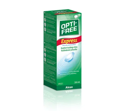Obrázok produktu pre Opti-Free Express - Dezinfekčný roztok na šošovky 355 ml
