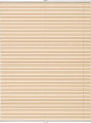 Produktbild von Plissee Klemmfix verspannt ohne Bohren Premium Farbe: Hellorange, Größe: 90x210 cm