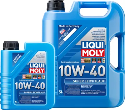 Produktbild von LIQUI MOLY Motoröl Super Leichtlauf 10W-40 5 Liter & 1 Liter 6 Liter Motoröl Set