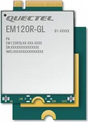 Zdjęcie produktu dla Lenovo Quectel EM120R-GL - Bezprzewodowy modem komórkowy - 4G LTE Advanced - Karta M.2 - 600 Mbps - do ThinkPad X1 Carbon Gen 9 20XW (z możliwością rozbudowy WWAN)