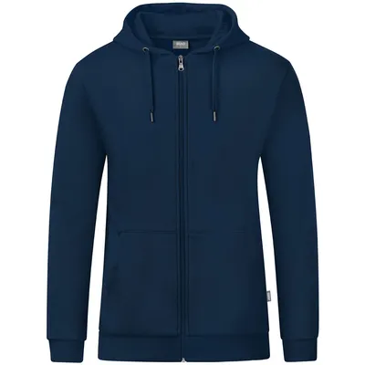 Produktbild von JAKO Damen Kapuzenjacke Organic, Farbe:marine, Größe:34