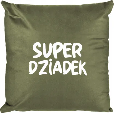 Image de Coussin pour la fête des grands-pères Vert - coussin décoratif - cadeau pour papy - coussin 40 x 40 cm - coussin moelleux