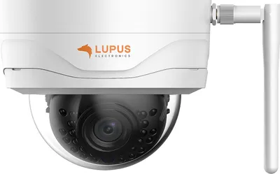 Produktbild von Lupus Electronics LE204 WLAN - IP-Sicherheitskamera - Innen & Außen - Kabellos - 30 m - Kuppel - Zimmerdecke